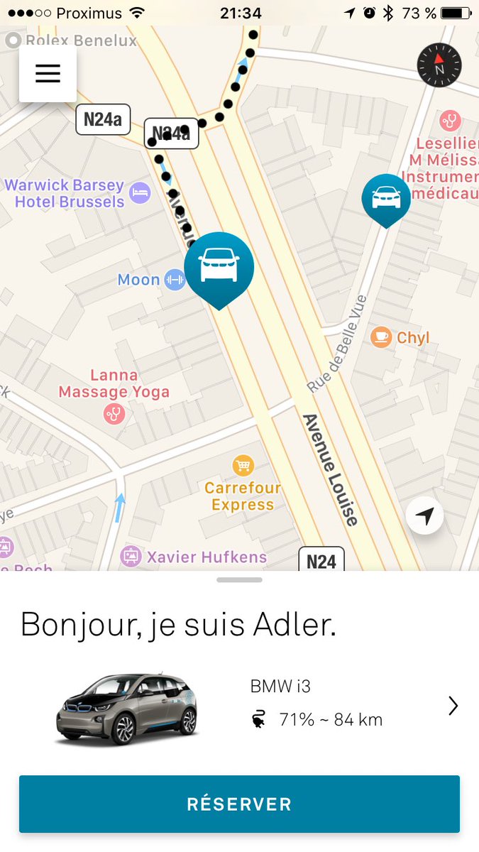 imSebG's tweet image. J'ai trouvé une i3 😏, j'ai presque envie d'aller faire un tour #justcruisin' toi aussi? 😉NDTXN6A3HBTX @DriveNow_BE g.co/kgs/2XGzUZ