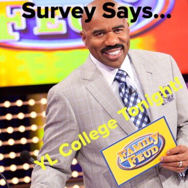 CMUYoungLife's tweet photo. Family Feud Tonight! 7:57pm, room 213 in the UC #surveysays #younglifecollege #tonight https://t.co/9wmqbImKRy