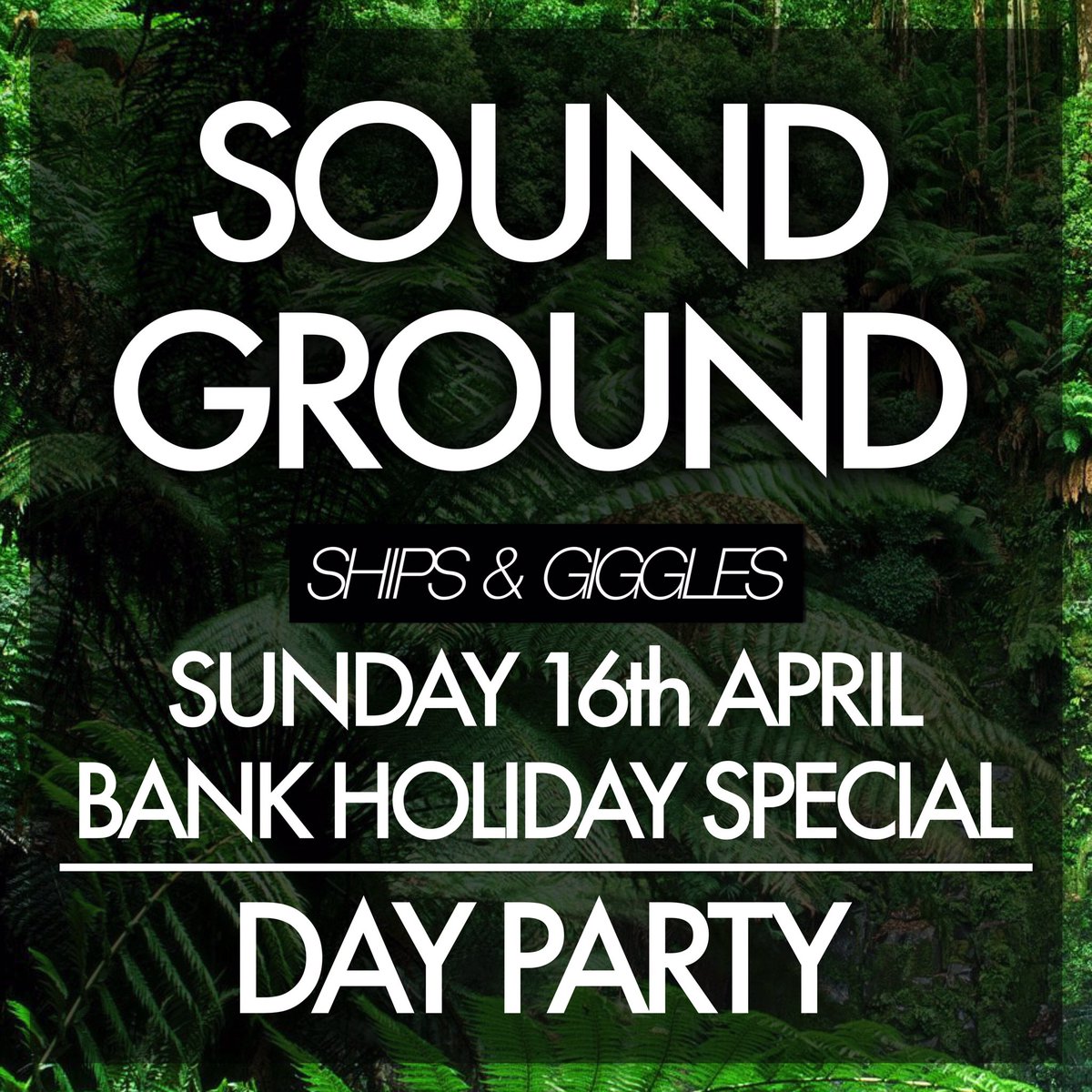 SoundGround1's tweet photo. Back online and with our 4th day party 🙌🏾💚 16th April @shipsandgigs 1PM - 11PM Afterparty at @Gloversbar BANK HOLIDAY SUNDAY 🌴 #soundground https://t.co/d05In9bRAR