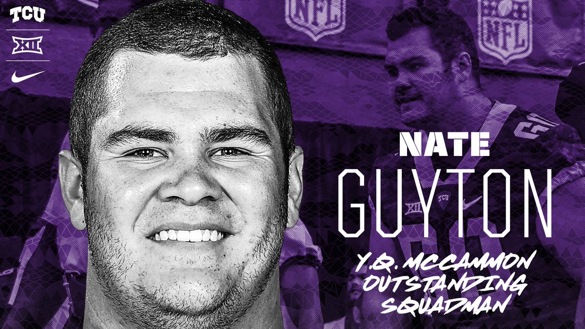 Another one! Congrats to @Nate_58_Guyton for earning the Y.Q. McCammon Outstanding Squadman Award!