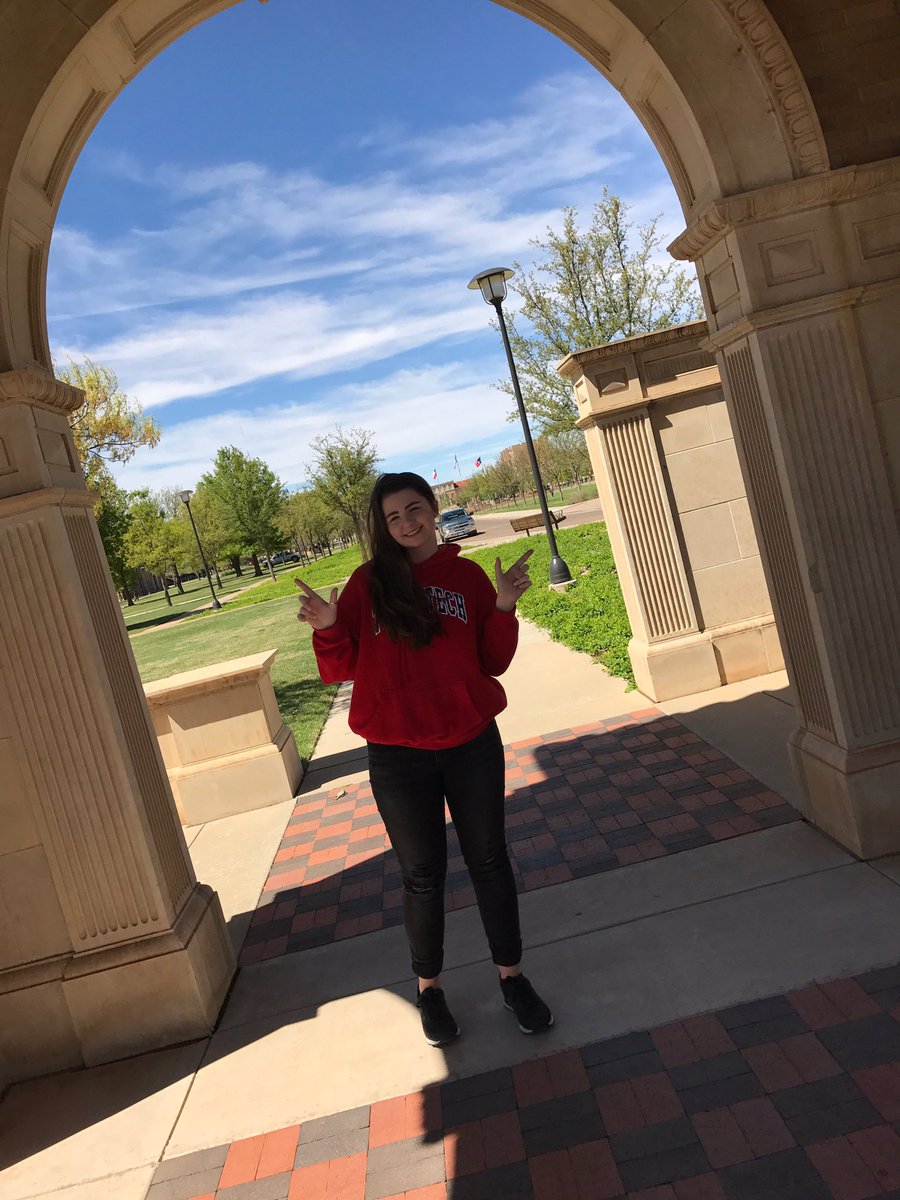 maddyringo_'s tweet photo. I found my happy place #VisitTxTech @KerstenKolby @TxTechAdmission https://t.co/EzAXr6Xpm6