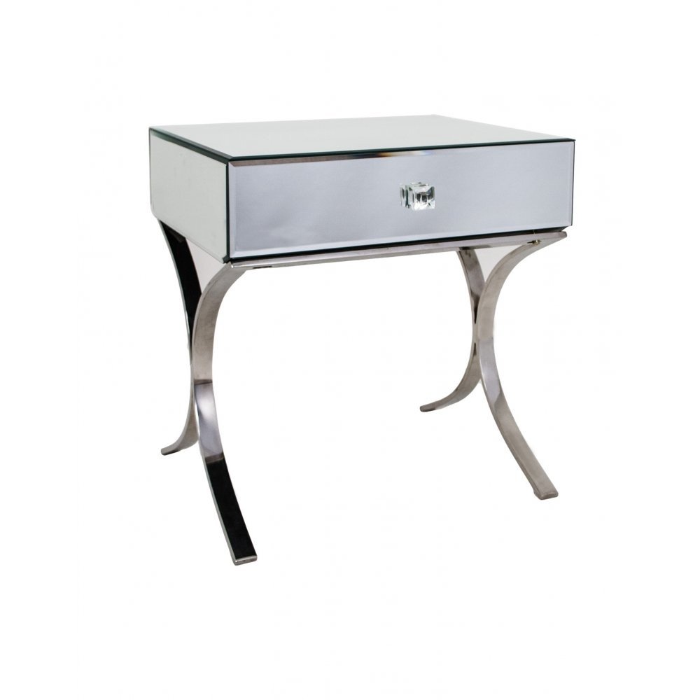 TIBInteriors's tweet photo. Our RV Astley Sovana #bedside #table has a stunning mirrored finish for  a unique yet timeless look https://t.co/d0cEUOHPBZ https://t.co/oCw4WCVzKY