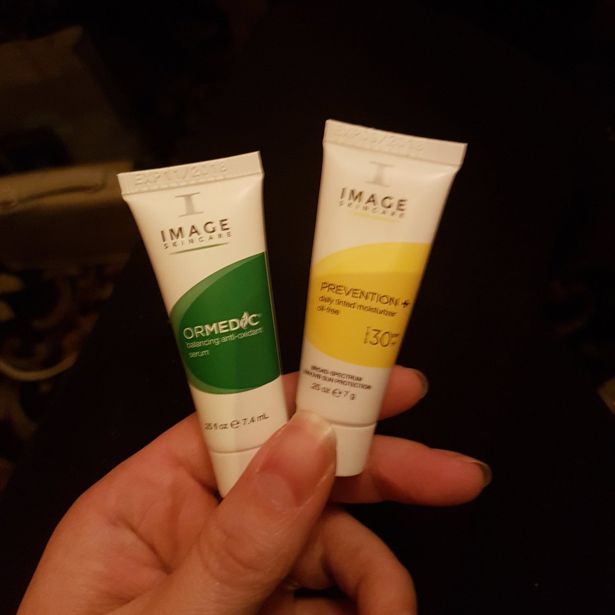 AiryFairy85's tweet photo. @WxSkinClinic @theskinnerdIRE I heard ya vitamin a ๐#wexskinbash https://t.co/9KrnygaX9F