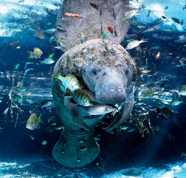 Manatee photo by Carol Grant