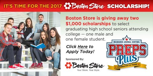 Preps_Plus's tweet image. Your hard work is about to pay off. Seniors, apply for a $1,000.00 scholarship from @BostonStore: jsonline.secondstreetapp.com/PrepsPlusSchol…
