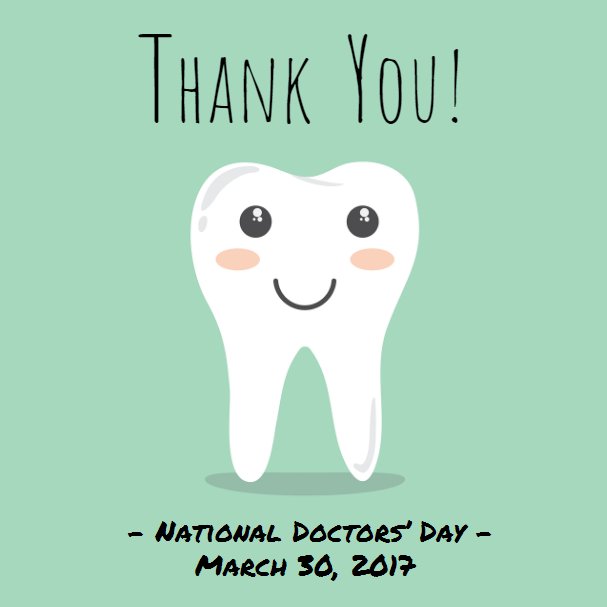 It’s National Doctors’ Day! We want to show appreciation for our favorite doctors, Dr. Atul Patel and Dr. Mital Patel! #NationalDoctorsDay