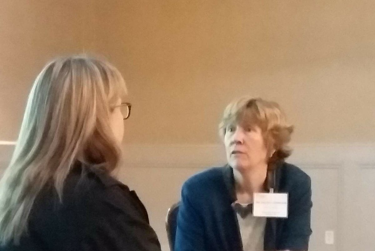 NCTLA1PIO's tweet photo. Our general session speakers, Dr. Karen Cole and Dr. Melissa Himelein. "Managing Difficult Conversations with Students." Thank you! https://t.co/4hHQDC89ps
