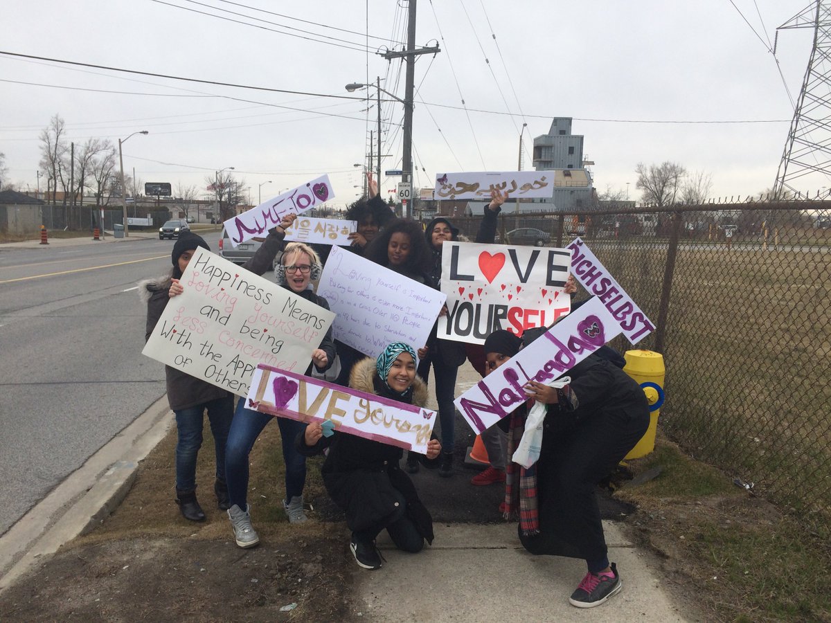 TDSB_Kipling's tweet image. Love yourself project, spreading positivity and empowering our community through simple kindness :) @kootarm