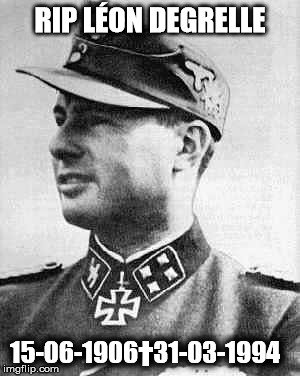 Insoumix's tweet photo. https://t.co/OH27plEnjr

Légion 88 "Guerrier de notre sang, symbole du combattant, guide des militants"

"Un immense regret" RIP Léon ! https://t.co/sHl9qAZry7