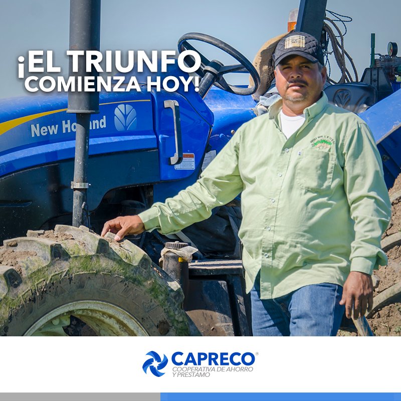 Caprecocoop's tweet photo. En Capreco te apoyamos cuando te atreves a iniciar tus metas HOY porque mañana es demasiado tarde. #Capreco https://t.co/4UxudfbeD7