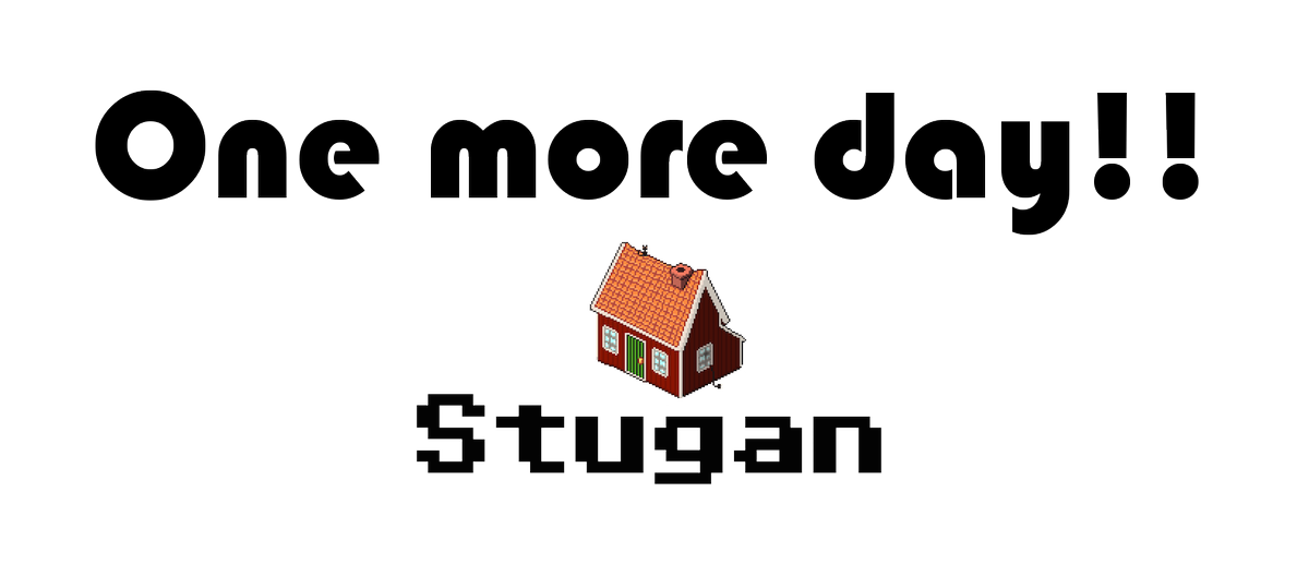 One more day to submit your application to spend the summer at Stugan