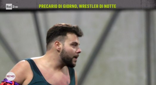 popolosovRai2's tweet photo. "Il wrestling è tutto quello che nella vita dovrebbe funzionare"
#NemoRai2 https://t.co/qbvVtEDQRW