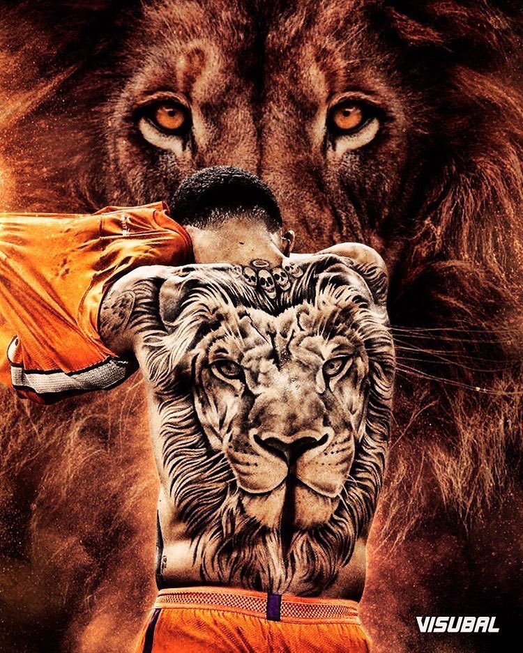 Footballogue's tweet photo. [#Image] Memphis Depay 🦁 https://t.co/4U092sGuSX
