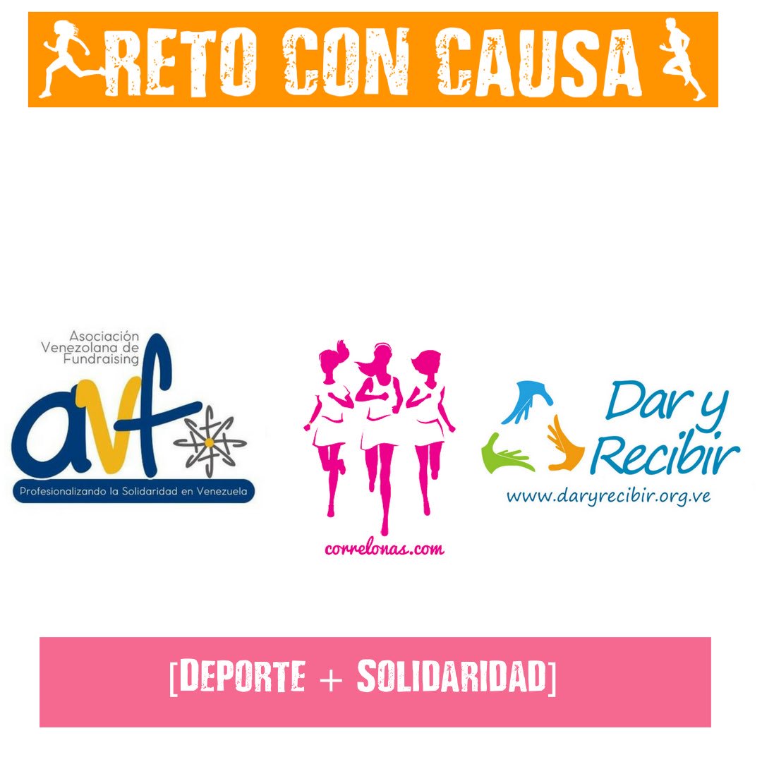 Retoconcausa's tweet image. Promovemos [deporte+solidaridad] para toda la familia, actividad física mientras recaudas fondos!