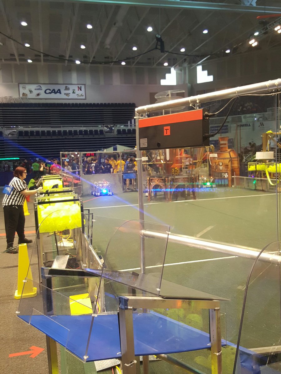 cshrobotics's tweet image. Practice matches today... qualifying tomorrow! #Hofstra #frc #robotics #first