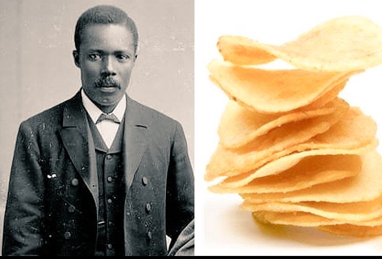 Mokobe113's tweet photo. Ouiii c'est lui GEORGE  CRUM l'inventeur des chips , c'est important de le savoir surtout si Marine aime sa 😂😂 https://t.co/RpEDVukSNB