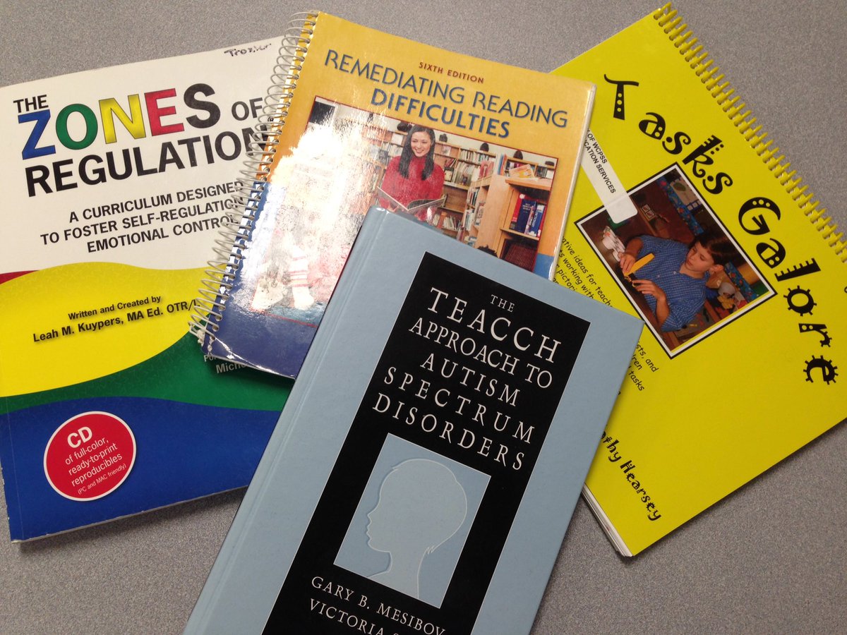 Wizards117's tweet image. Some of my most often referenced pieces of literature 😍👌🏻 #wzrdPD #zonesofregulation #happyplace #sped