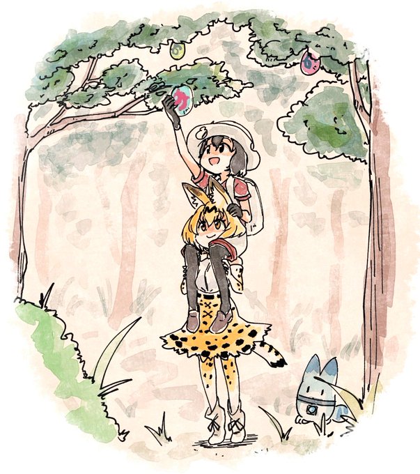 じゃぱりまんのtwitterイラスト検索結果 古い順