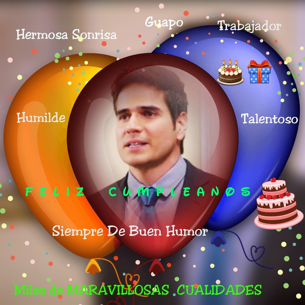 fredixanicama's tweet photo. #FelizCumpleaños 👦👑  Amado y adorado ..decirle los mejores exitos y bendiciones del mundo siempre  🎂🎁🎈🎆 @DanArenas  #LosMejoresDeseosDani https://t.co/6CYah843bo