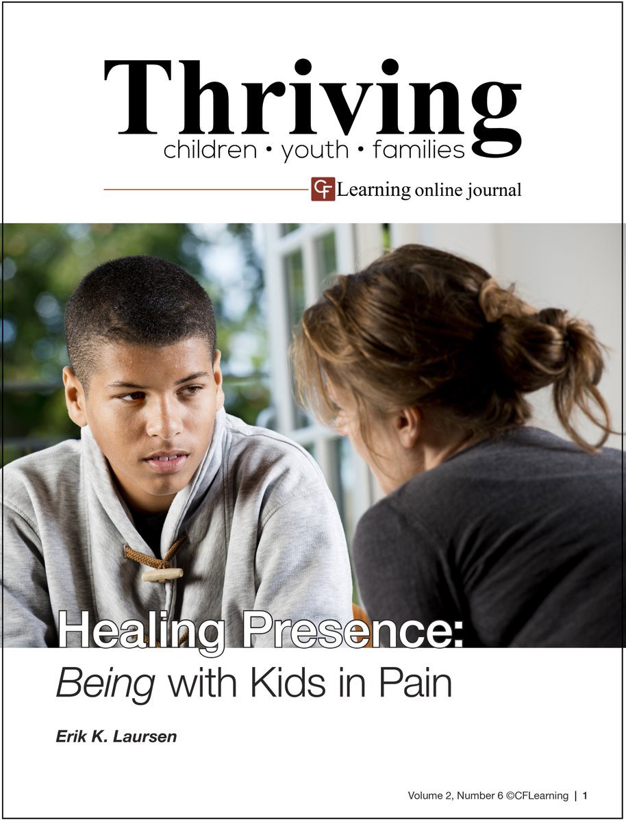 CFLearning's tweet photo. Check out the newest online journal article—Healing Presence: Being with Kids in Pain by Erik K. Laursen
https://t.co/1DFl9KLYCE https://t.co/sQLoeWvEKi