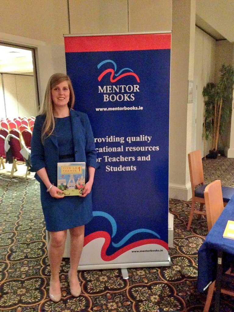 News_St_Marys_B's tweet photo. Congratulations to Ms. O' Regan on the publication of her new French Book for the Junior Cert - Vive La France @FranceinIreland @nearfm https://t.co/AMU35AqZqm
