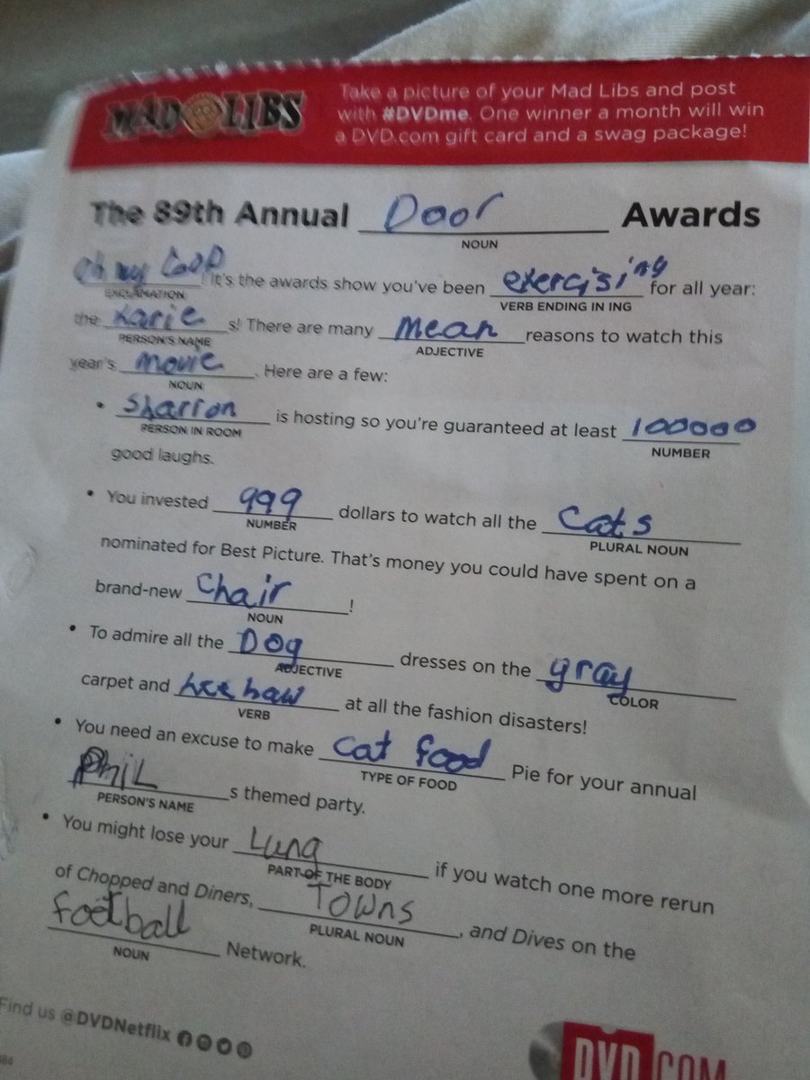 Reader80751's tweet image. #DVDMe