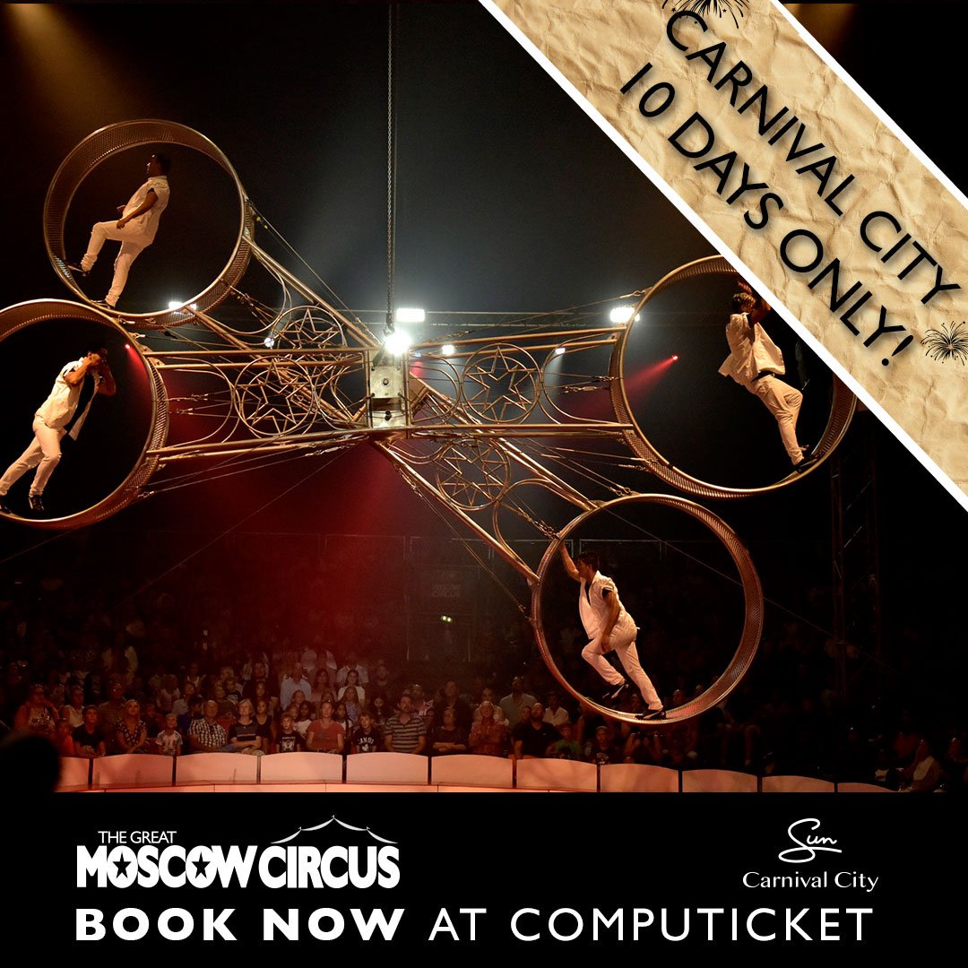 TheGreatMoscow's tweet photo. We must close Sunday 9 April so get your tickets, before it’s too late! Only at Computicket. https://t.co/AY2mXn3JPp https://t.co/Amt1p5J6jm