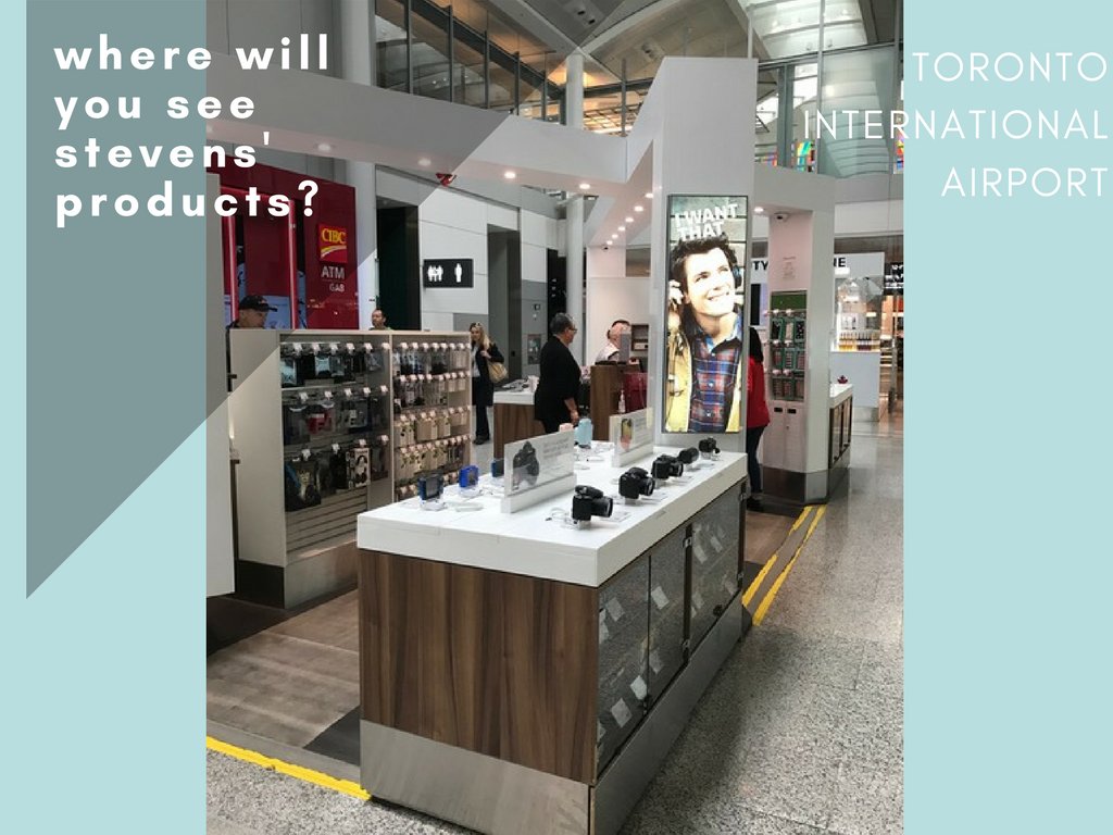 Stevens_Ind's tweet photo. Where will you see #StevensWood products? Toronto Int'l Airport! https://t.co/gjPpUwTs8Z #TexturePop #iamstevens https://t.co/wpd4AruT6a