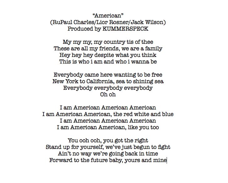 American Lyrics