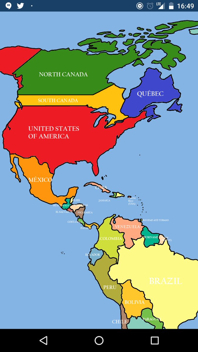 Canada World Map Meme