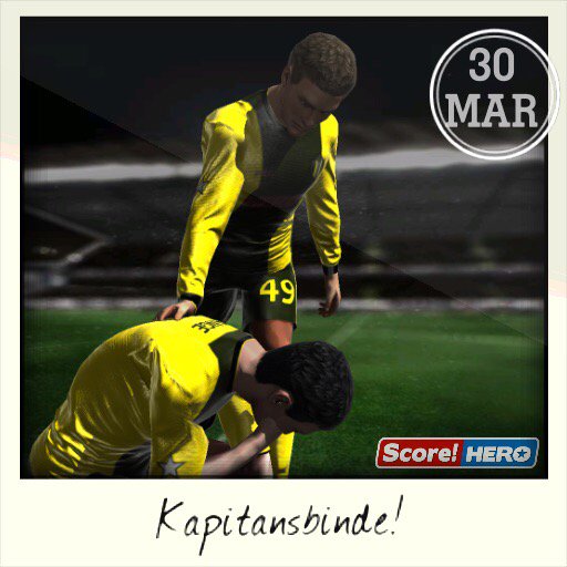 Kapitänsbinde! #scorehero itunes.apple.com/gb/app/Score!-…