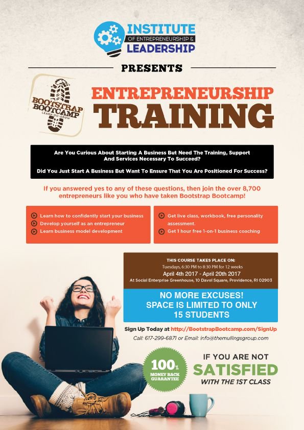 TheMullingsGrp's tweet image. Register now! #BootstrapBootcamp
buff.ly/2nAaLtS