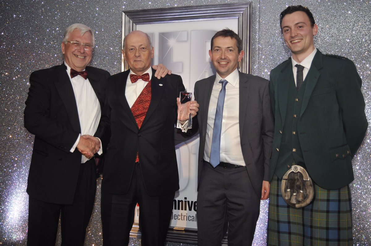 The Lifetime Achievement Award goes to John Reddington from Big Red Sales, sponsored by Blomberg! #IERAwards2017