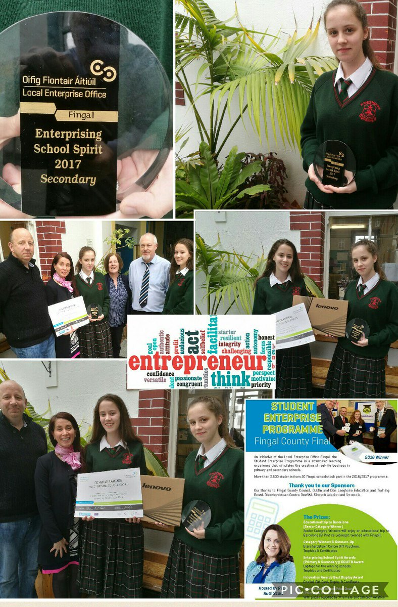 News_St_Marys_B's tweet photo. Congrats to Ruby

Won the
"Enterprising
School Spirit" Award

at the
Fingal Student Enterprise Awards

@LEOFingal
@fingalsea
@tyyearireland https://t.co/PoqlTkGbeA