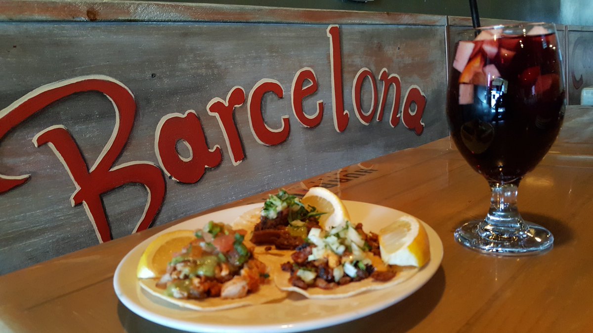 Barcelonatapas2's tweet photo. $1 TACO THURSDAY
$5 MARGARITA
AND BARCELONA ALL YOU CAN EAT MENU!!
COME JOIN US!!! https://t.co/7aAjwfw4N7