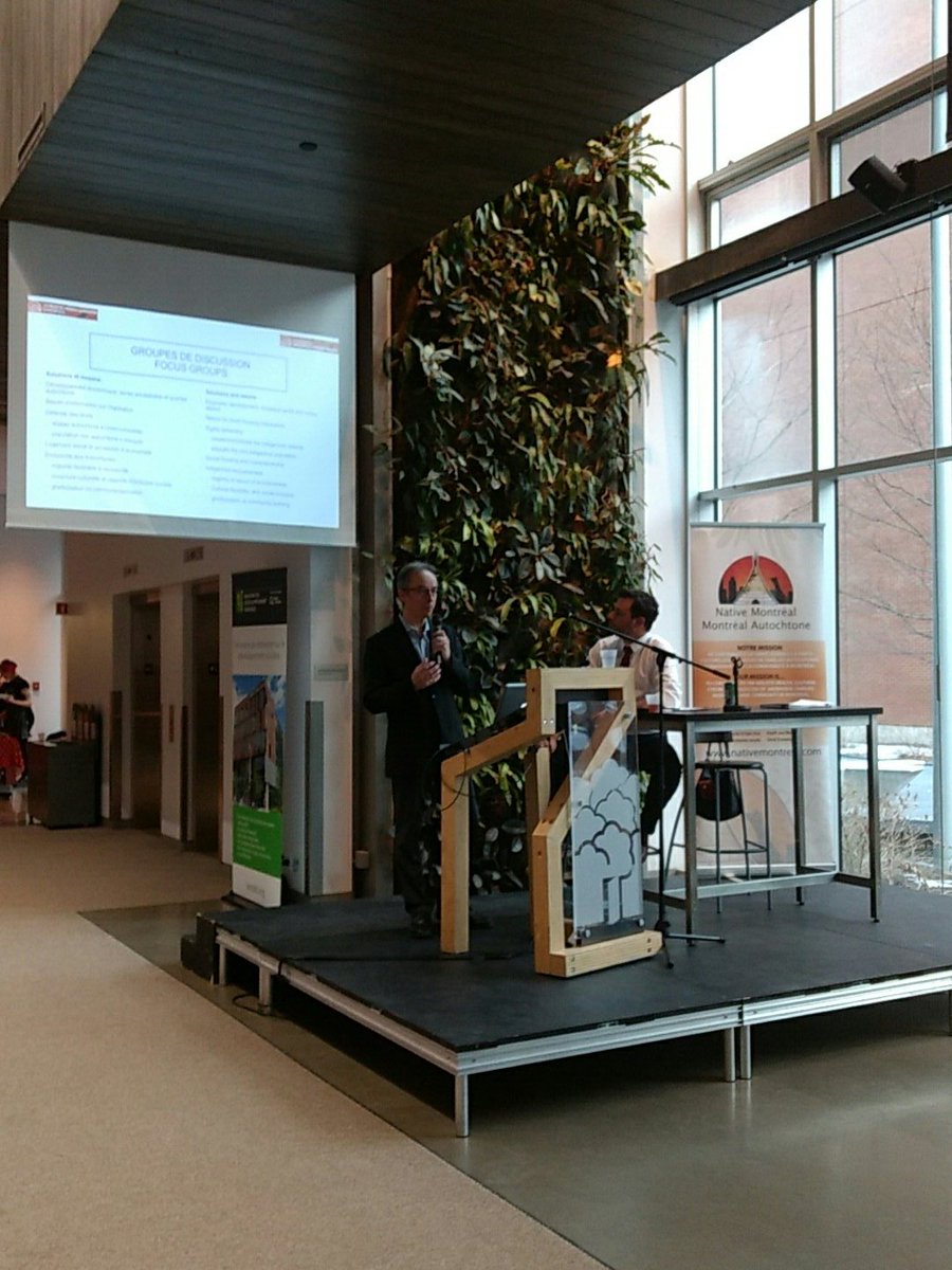 "À Montréal, il y a un quartier chinois, un quartier italien... À quand un quartier autochtone?" #autochtones #projetkanonhses