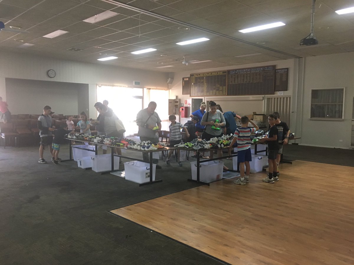 AFL_GM's tweet photo. Bootbank is open! come on down #bootbank #footyboots #season2017 https://t.co/5B8I5vrZk5