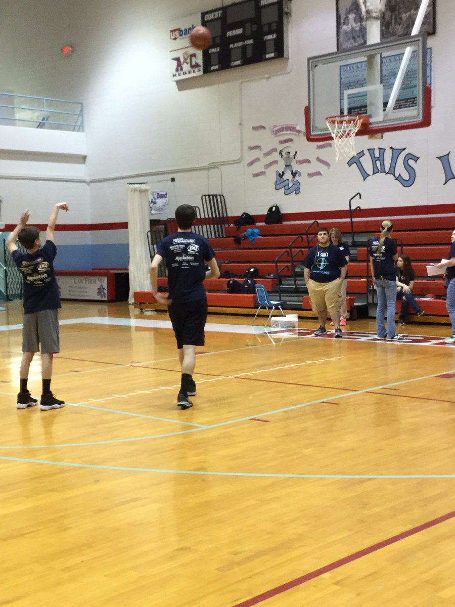 JagsDoMath's tweet photo. Using math to make free throws. https://t.co/5SSsMZ9Rsi