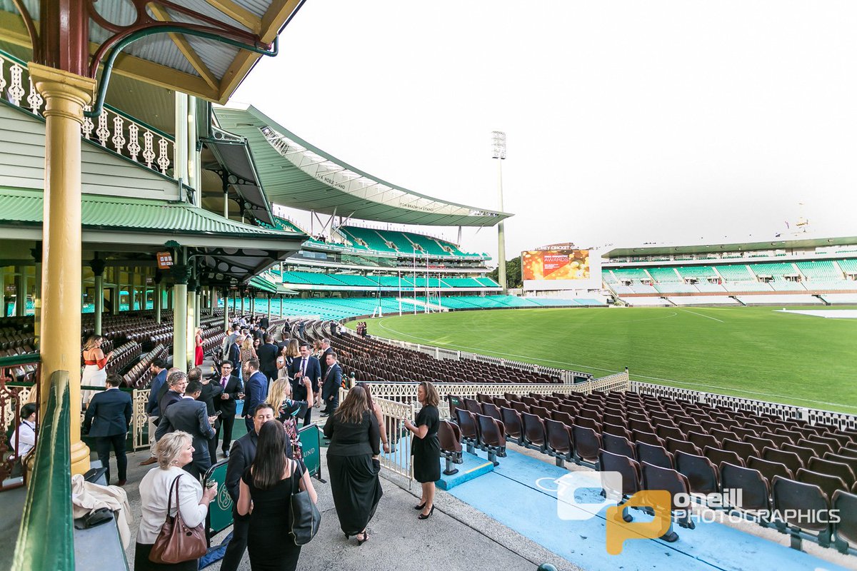 SCG__events's tweet image. We LOVED hosting the MEA NSW Awards night, including showcasing the scoreboard for guests on arrival in front of the iconic Members Pavilion