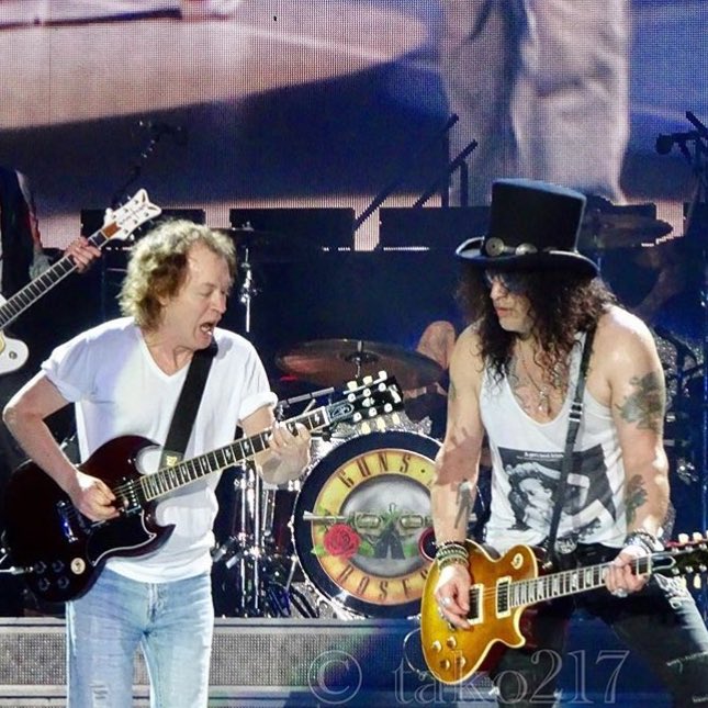 Happy Birthday Angus Young! & Angus in Sydney, photo by 