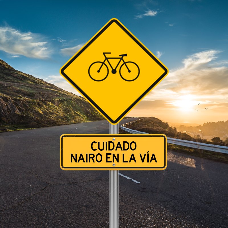 macleoness's tweet photo. ¿Y si nos llenamos las carreteras del país con señales así a ver si la gente se conmueve un poquito? @UranRigoberto @NairoQuinCo @estecharu https://t.co/zVDMiKyFSS