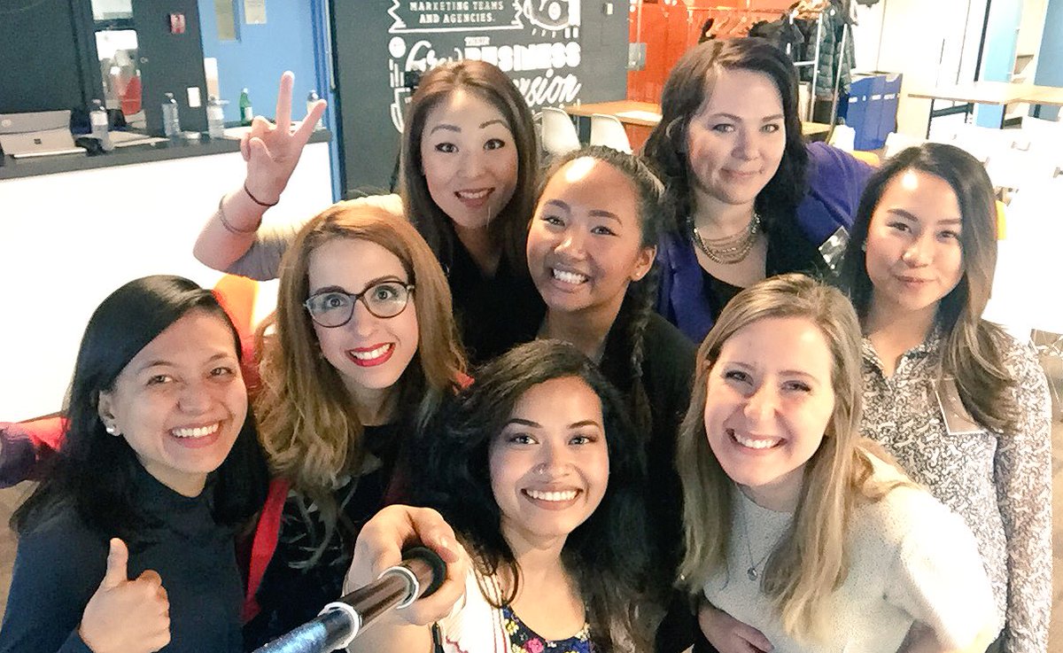Team #yvrsocial ready to go <a href="/unbounce/">unbounce</a>! See you soon ☺️<a href="/lacheeeks/">M</a> <a href="/jeshar/">Jessica Christina</a>
