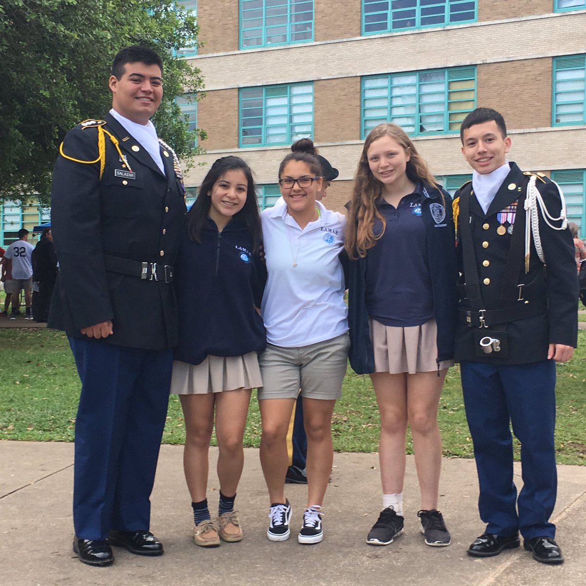 a few members attended the groundbreaking that took place this morning in front of the school!