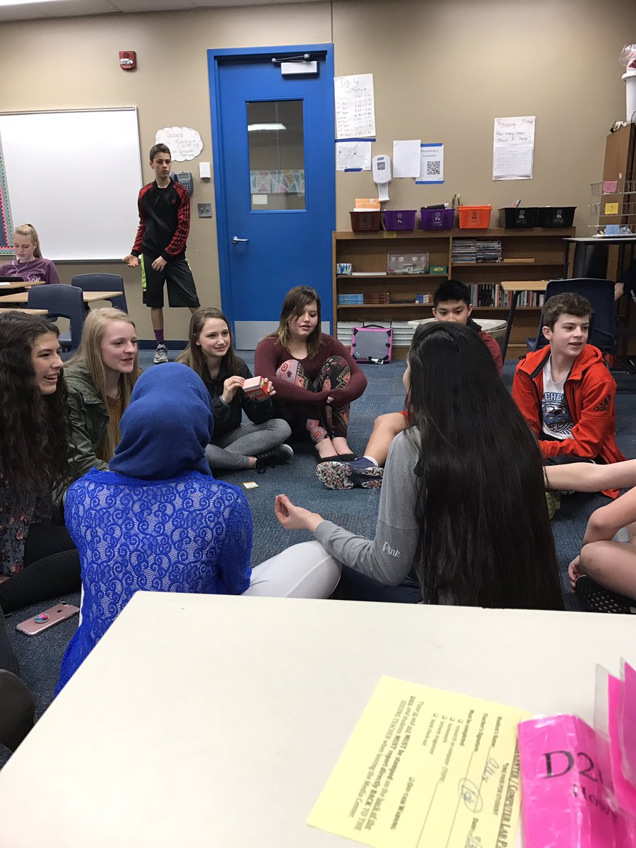 MsHowe_WCMS's tweet photo. End of quarter celebration in Target.  These kids rocked it out and ended th quarter strong. @WCreekwildcats #5secondgame #learningandfunin1 https://t.co/Zxi9Qk4Sf8