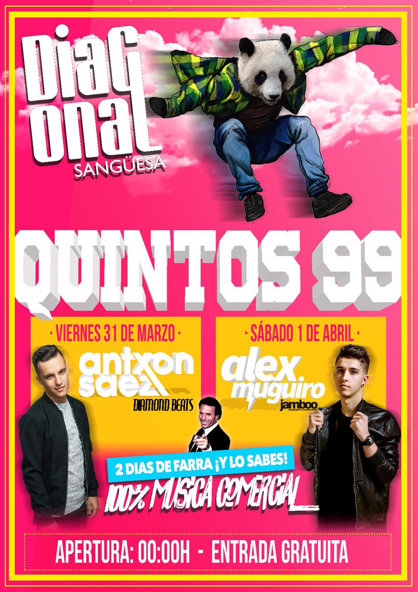 bardiagonal's tweet image. Ya está aquí el finde y lo celebramos con l@s Kint@s 99 !!!! Vamos a darle duro !!!