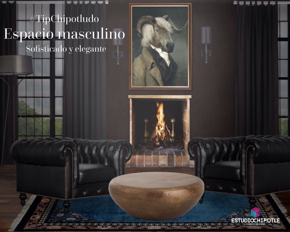 EstudioChipotle's tweet photo. #TipChipotludo
La piel,madera y tonalidades oscuras forman un diseño masculino.Entra a nuestro blog https://t.co/zORVg4xV1q y conócenos. https://t.co/dhjHNqtMI7