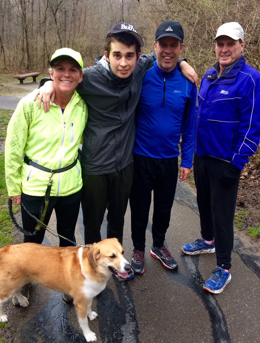 runnerlog's tweet image. Fun run tonight at French Creek with Bridget, Michael, Kyle, Tim &amp;amp; of course Duncan the Dog.