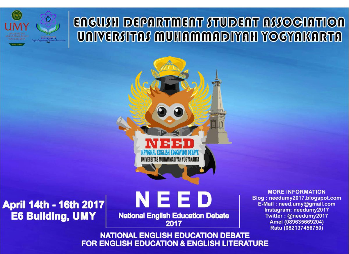 needumy2017's tweet photo. Morning guys, bad news because TODAY is last due to register your team. So, come on register your team #englishdebates @HEDSPublication https://t.co/BoYDfBeuX3