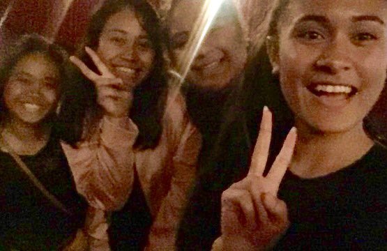 MoseTafaoga's tweet photo. Crazy, weird, wild&amp;free and #fiercefemale✌🏻. with such colourful soul and again H/Birthday to this young lady right next to me God Bless🙌 https://t.co/sS4842XgiR