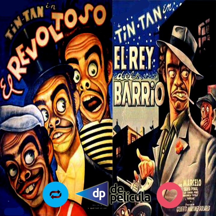 DePeliculaTV1's tweet image. ¿Qué película de Germán Valdez "Tin Tan" les gusta más?
El Revoltoso 🔁
El Rey del Barrio ❤️